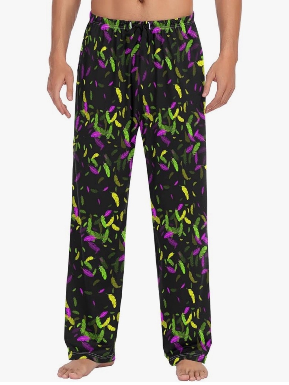 Turkey Print Pajama Pants for Men Comfort Sleep Lounge Bottoms 052 - Picture 1 of 4